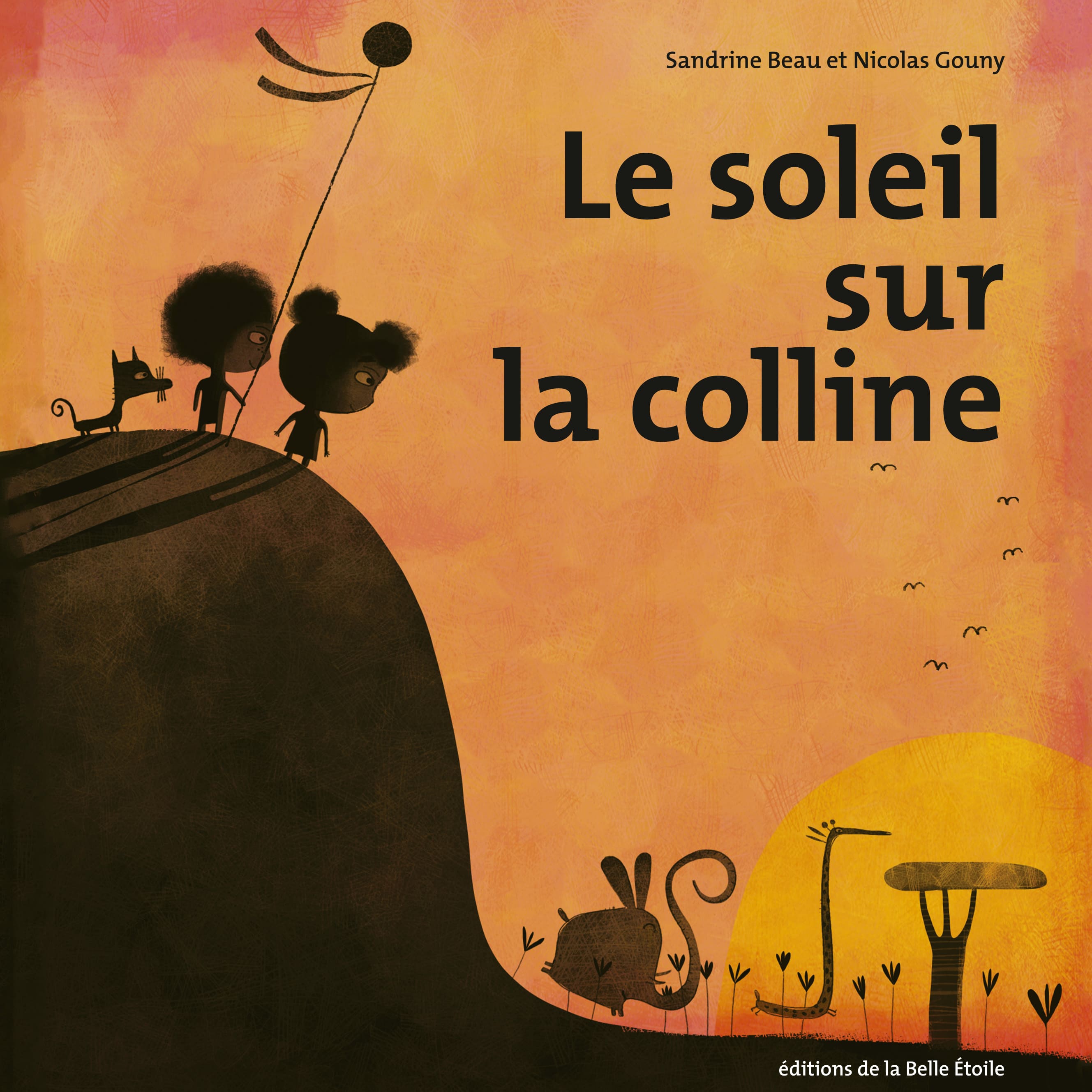 Le soleil sur la colline